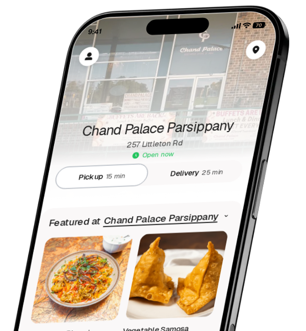Chand Palace Parsippany app preview