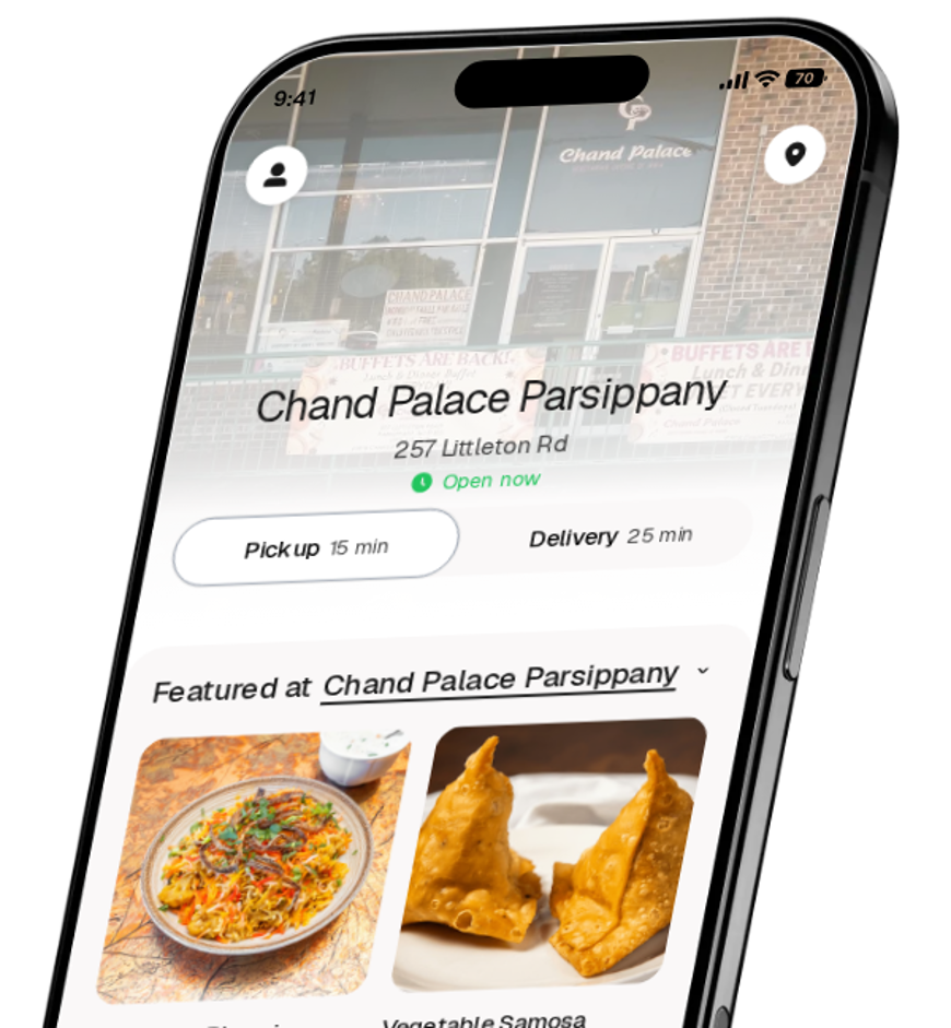 Chand Palace Parsippany app preview