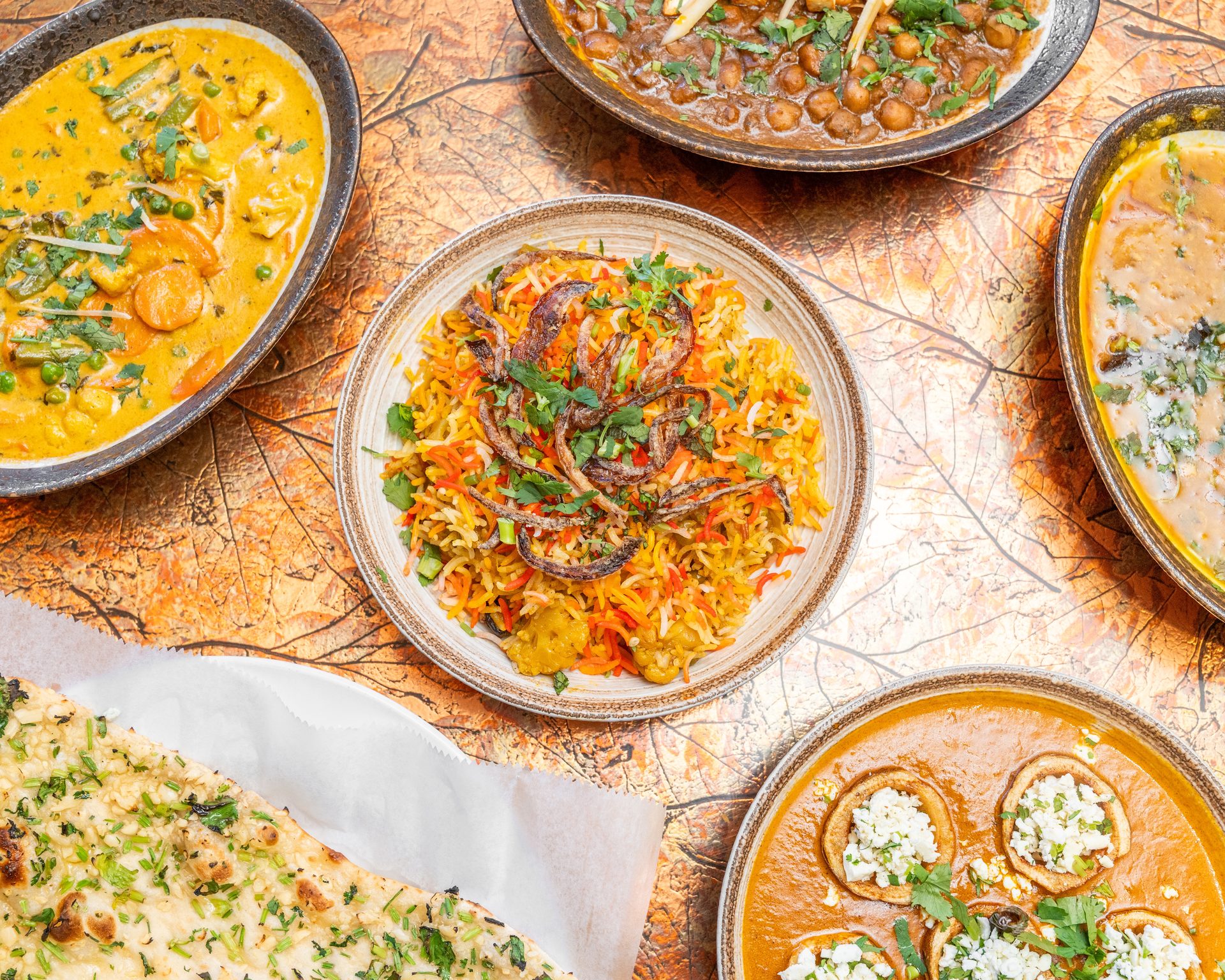 A menu with real range
