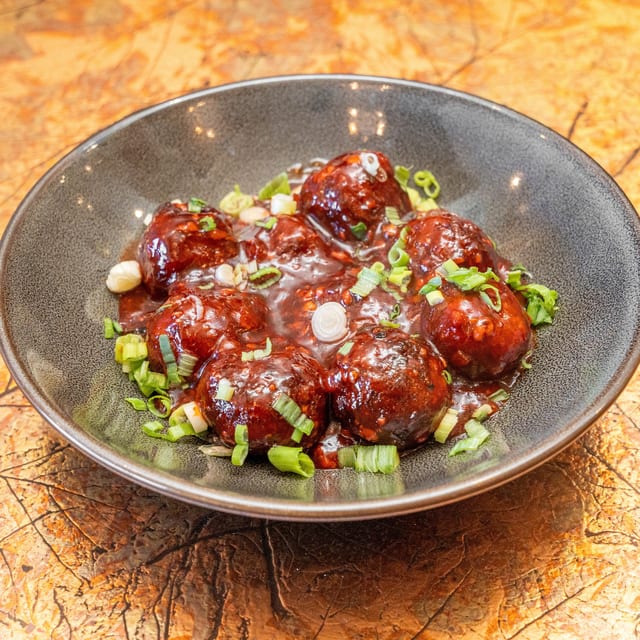 Dry Vegetable Manchurian.