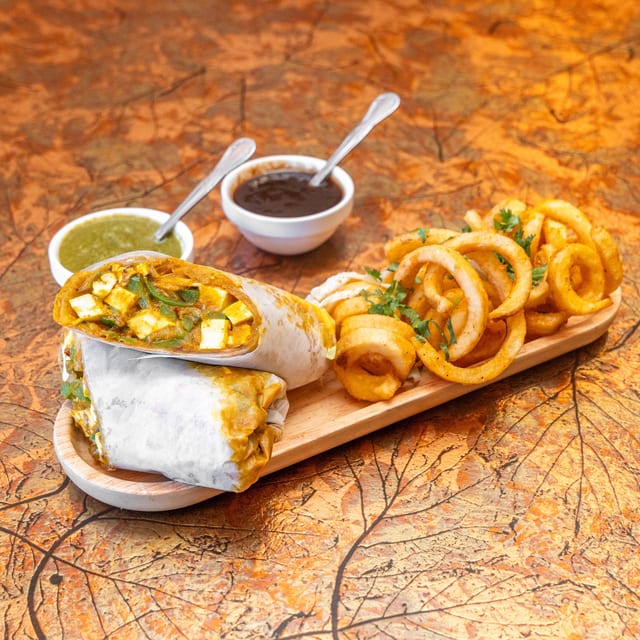 Paneer Kati Roll.