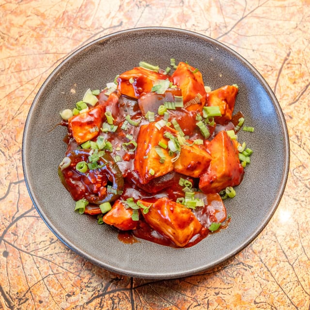 Chili Paneer (Dry).