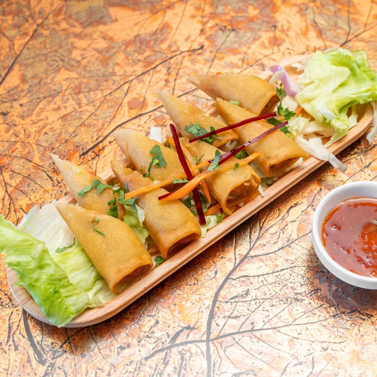 Savor Our Spring Rolls