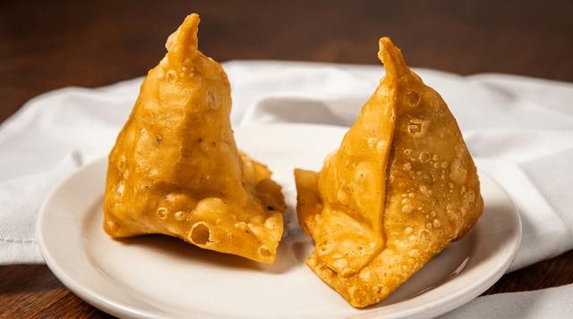 Vegetable Samosa.