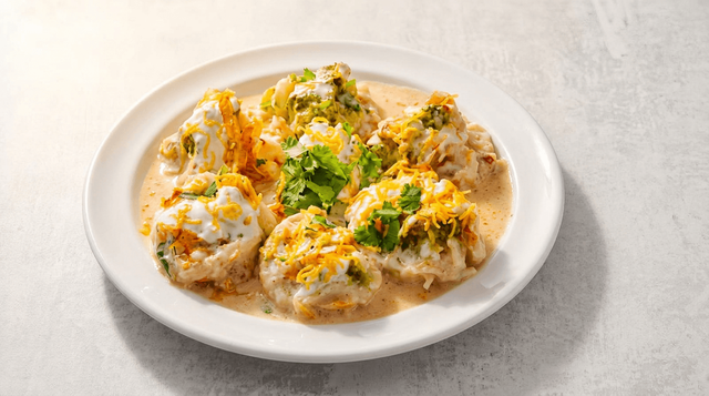 Dahi Aloo Poori.