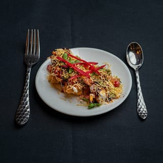 Palak Patte Ki Chaat