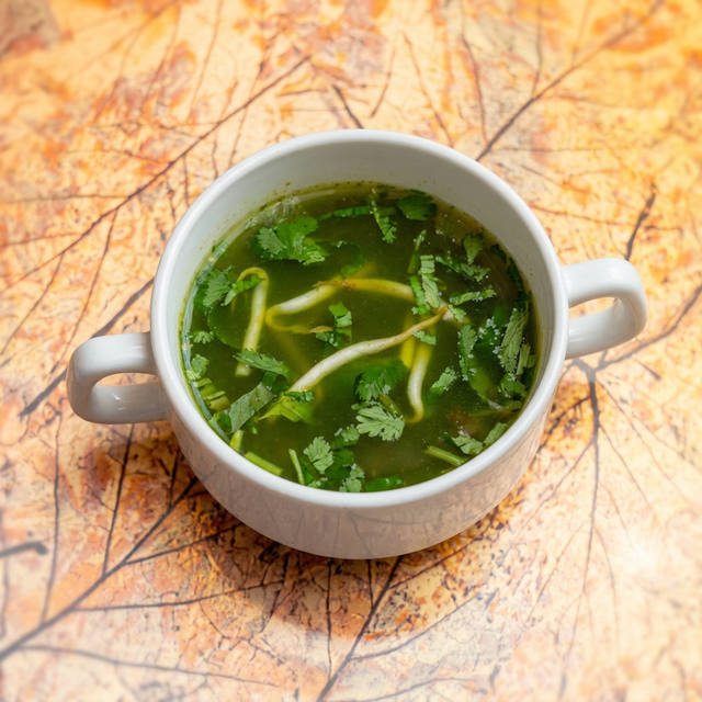 Lemon Coriander Soup.
